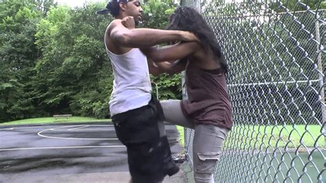 Mixed Fight In The Park Cute Girl Youtube