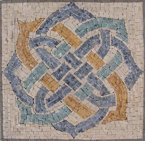 Roman Mosaic Accent Tile- Mercia | Geometric | Mozaico