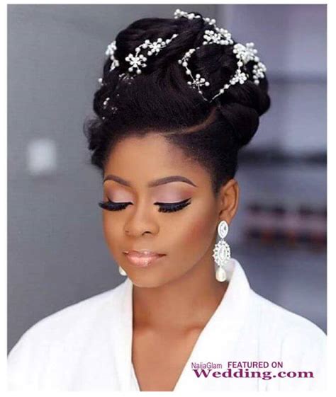 5 Beautiful Natural Hair Wedding Hairstyles For Nigerian Brides Naijaglamwedding