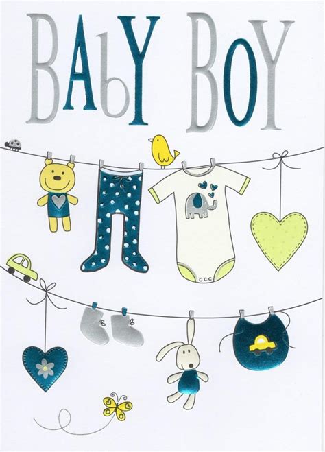 Its A Baby Boy Congratulations A T For You Money Wallet Greeting Card