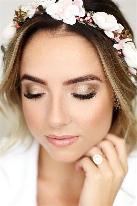 Cool Natural Wedding Makeup Ideas To Makes You Look Beautiful Lovellyweddi Gorgeous
