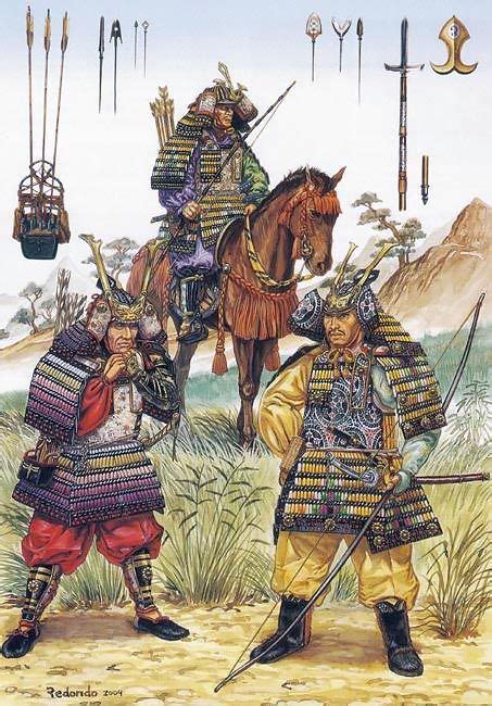 Samurai Archer On Horseback Kamakura Period Taira Masakado