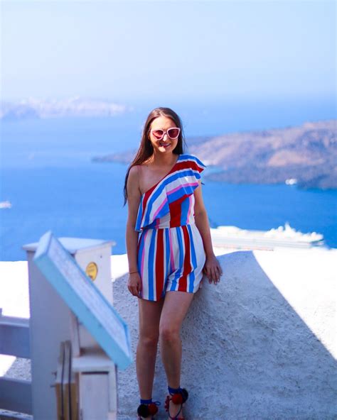 What To Wear In Santorini Christinabtv Santorini Travel Santorini Greece Greece Travel