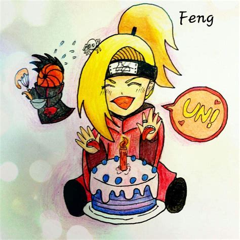 Happy Birthday Deidara Un！🎂🎉 Naruto Amino