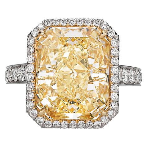 Fancy Yellow Diamond Ring Carats For Sale At Stdibs