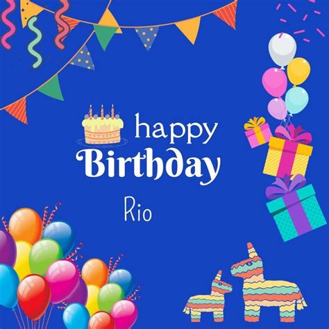 100 Hd Happy Birthday Rio Cake Images And Shayari