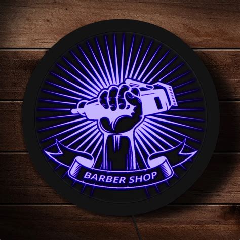 Business And Industrial Business Signs Custom Barber Shop Led Neon Light