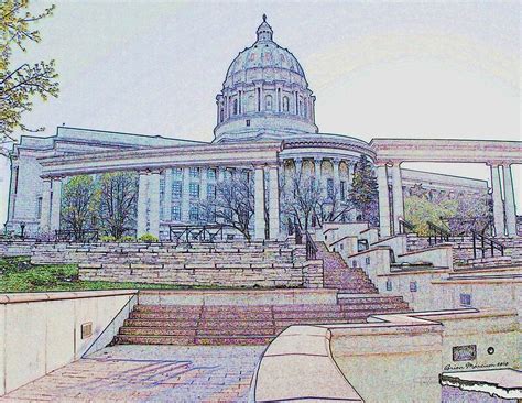 Capitol Building Jefferson City Missouri ~ By Brion