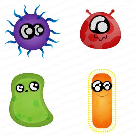 Download High Quality Bacteria Clipart Cute Transparent Png Images