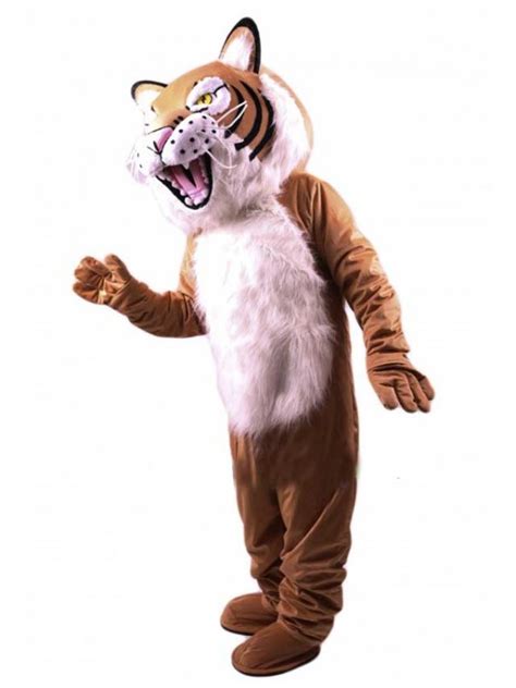 Fierce Wildcat Mascot Costume