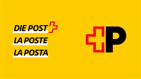 Brand New New Logo For Swiss Post By Jung Von Matt Brand Identity