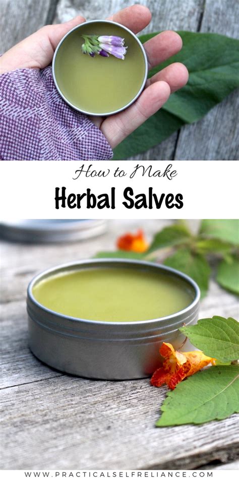 How To Make A Herbal Healing Salve