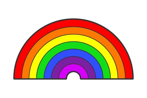 Rainbow Colors Order