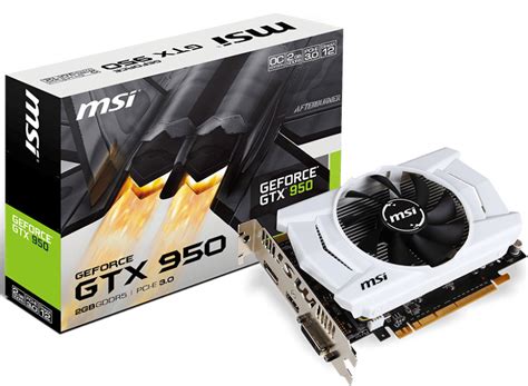 Msi Launches New Geforce Gtx 950 Graphics Cards With 75w Board Power