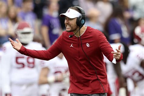 Oklahoma Football Press Conference Lincoln Riley On Kennedy Brooks