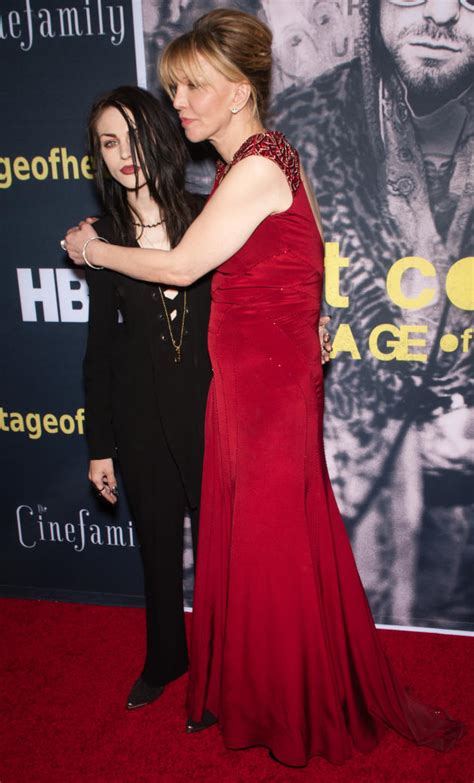 The only child of nirvana frontman kurt cobain and hole frontwoman courtney love, she controls the publicity rights to her father's name and image. Frances Bean Cobain and Courtney Love: Kurt Cobain Would ...