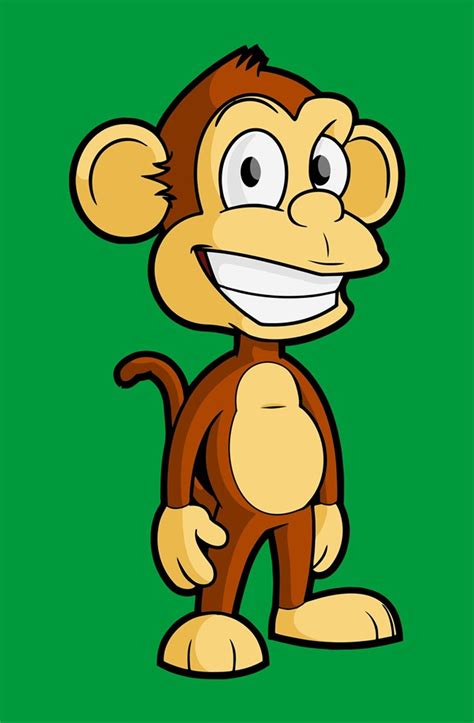 Top Contoh Gambar Kartun Monyet Terbaru Gokil Abis