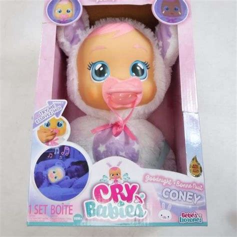 Imc Toys Cry Babies Good Night Coney Baby Doll Dutch Goat