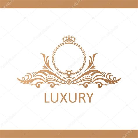 Logotipo De Lujo Caligráfico Emblema Elegantes Elementos De Decoración