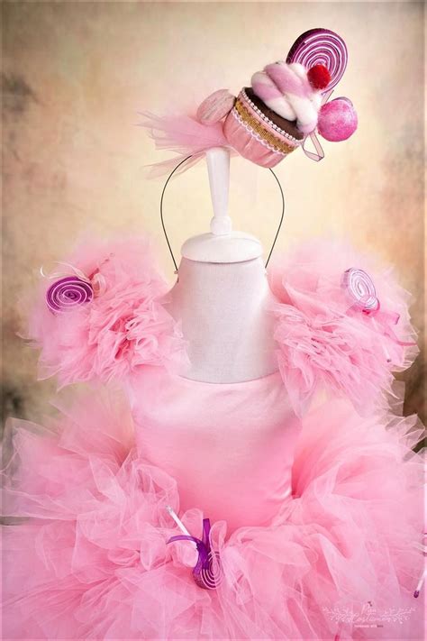 Cotton Candy Dress Candy Birthday Theme Pink Flower Girl Etsy