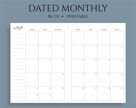 Blank Calendar No Dates Example Calendar Printable Blank Calendar With No Dates Example