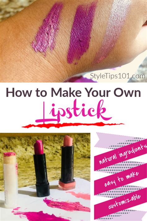 Homemade Lipstick Recipe How To Make Your Own Lipstick