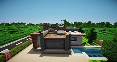 Minecraft Modern House 1202120112011921191119118117
