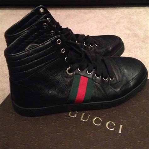 Black Gucci High Tops Menssave Up To 16
