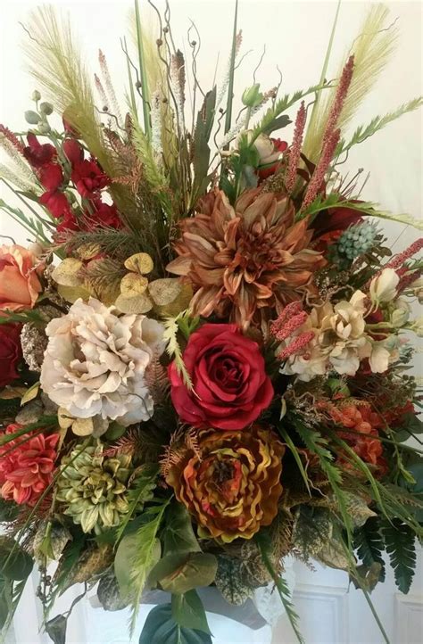 Floral Arrangement Extra Large Table Centerpiece Shipping Included Elegant Luxury Modern Silk