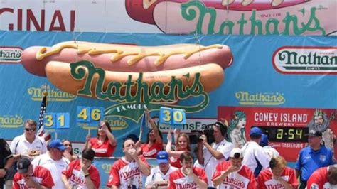Nathans Hot Dog Eating Contest 2023 Schedule Time Venue Rules