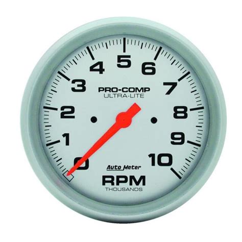 Autometer Ultra Lite 5 Inch 10k Rpm In Dash Tach Am4498 Ebay
