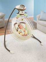 Fisher Price Snugabunny Cradle N Swing With Smart Swing Technology Images