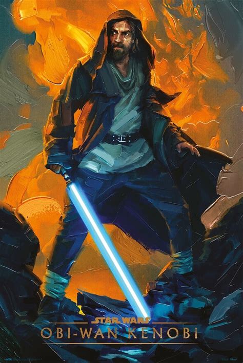 Star Wars Obi Wan Kenobi Guardian Póster Lámina Compra En Posterses