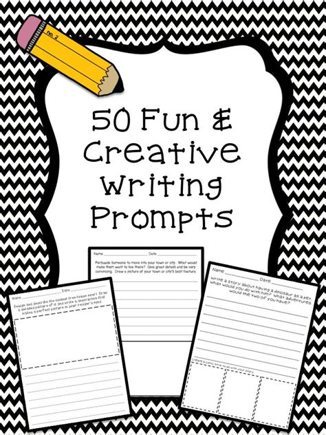50 Fun And Creative Writing Prompts In Different Writing Genres Common Core Creative Writing