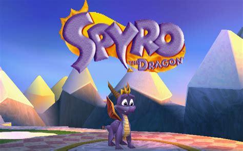 Spyro From Spyro The Dragon Game Art Game Art Hq