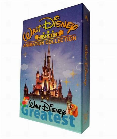 Walt Disney 24 Classics Movie Collection Lot Dvd 12 Disc Box Etsy