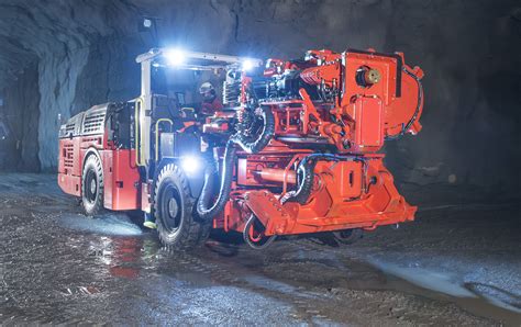 Sandviks New Automation Ready Ith Underground Production Drill Rig International Mining