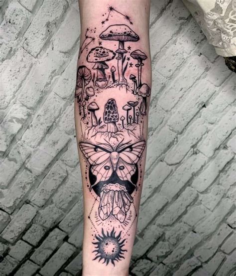 Share 79 Trippy Mushroom Tattoos Esthdonghoadian