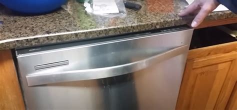 How To Attach Dishwasher To Granite Countertop