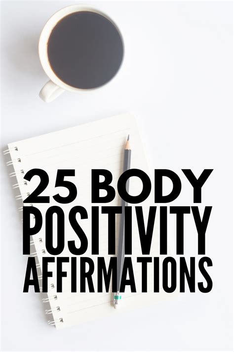 36 tips and affirmations to help you develop a positive body image positivity affirmations
