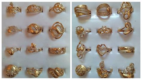 24k gold rings designs collection youtube