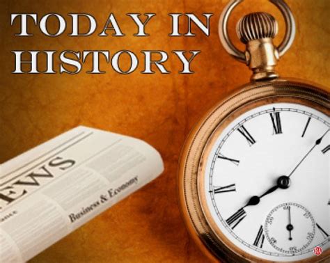 Today In History August 27 Republican American