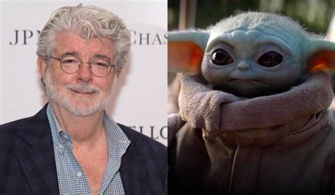 El Día Que George Lucas Conoció A Baby Yoda En The Mandalorian