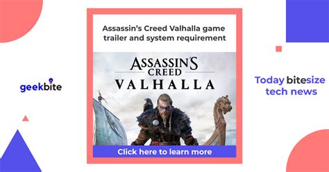 Assassins Creed Valhalla Game Trailer And System