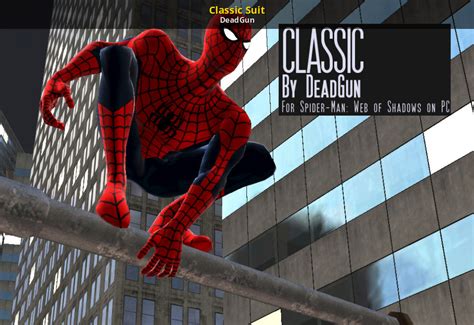 Classic Suit Spider Man Web Of Shadows Mods