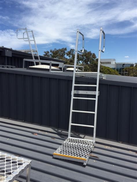 Safe Roof Access Ladder Systems Safety Plus Australia