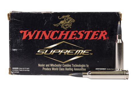 Winchester 7mm Wsm 140 Gr Ballistic Silvertip Supreme Police Trade Ammo