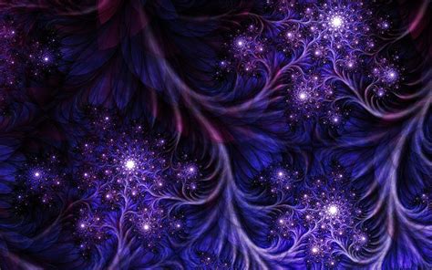 Abstract Dark Purple Fractal Wallpaper 1680x1050 290652 Wallpaperup