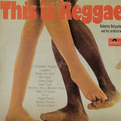 Roberto Delgado And His Orchestra This Is Reggae Lion Vibes Vintage Reggae Vinyl Record Shop