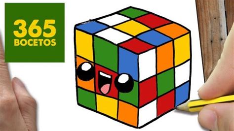Cómo Dibujar Un Cubo De Rubik 】 Paso A Paso Muy Fácil 2023 Dibuja Fácil